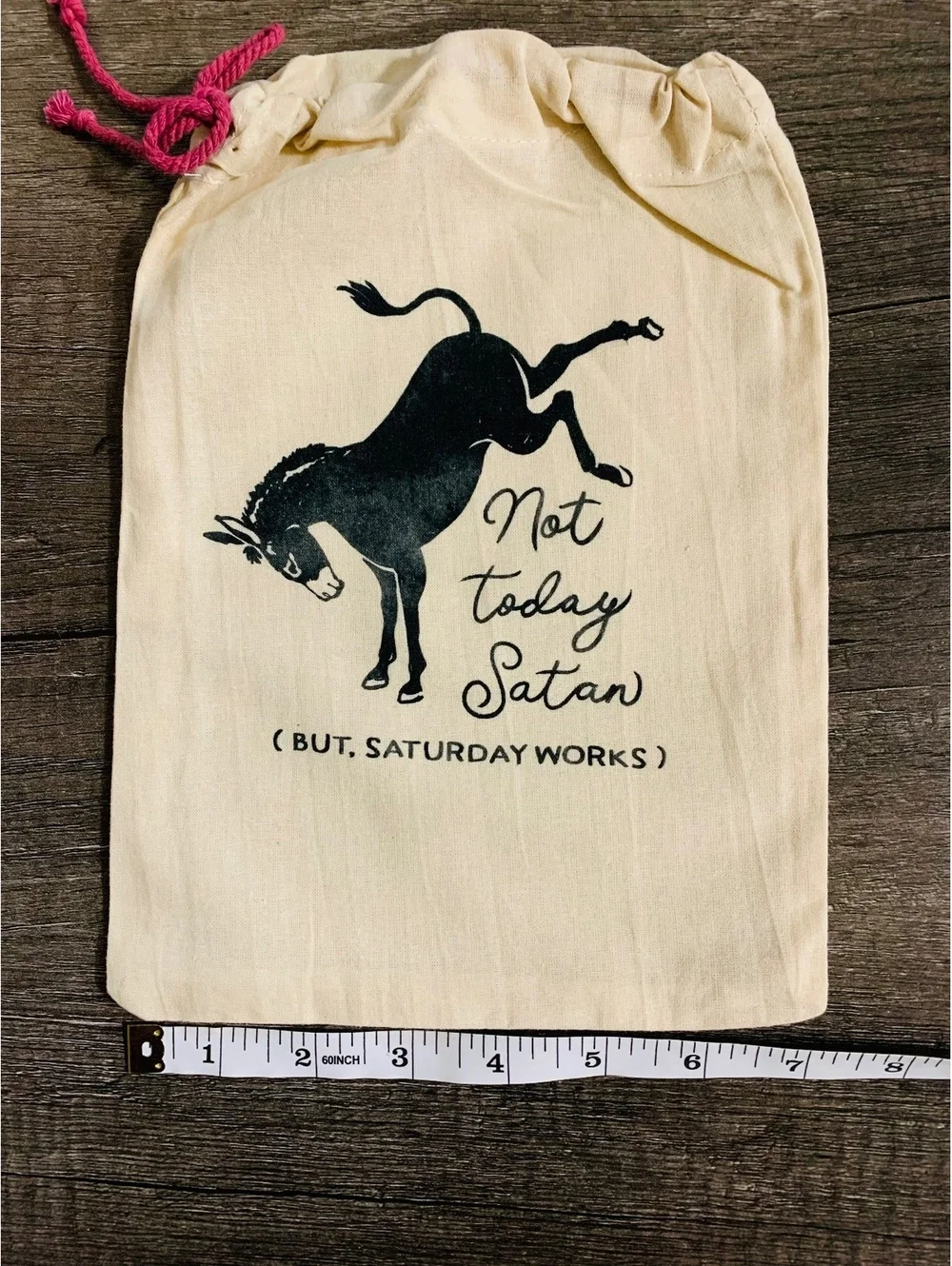 Set of 4 funny bread towels and drawstring bags for fresh bread gifts holiday